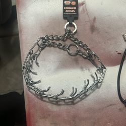 Choker Chain For A Dog 