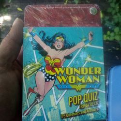 Wonder Woman Pop Quiz Trivia Deck
