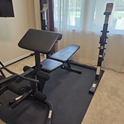 Pro-Form Rack And Weight Bench 