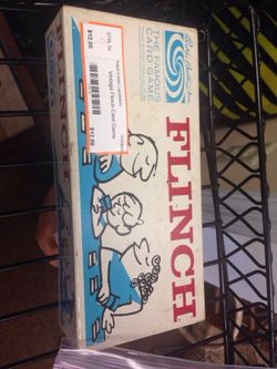 Vintage Flinch Card Game