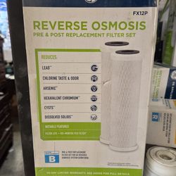 GE
Reverse Osmosis Replacement Filter Set