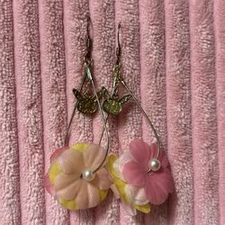 Limited edition Pokemon Springtime Pikachu earrings from Pokemon Center