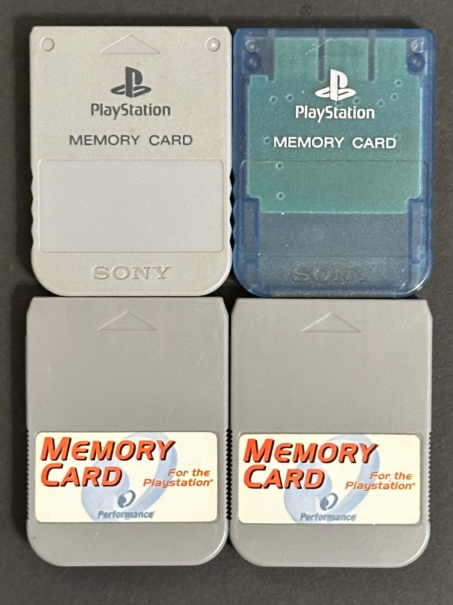 PS1 Memory Card Lot