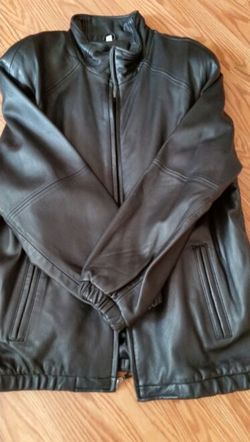 Leather jacket