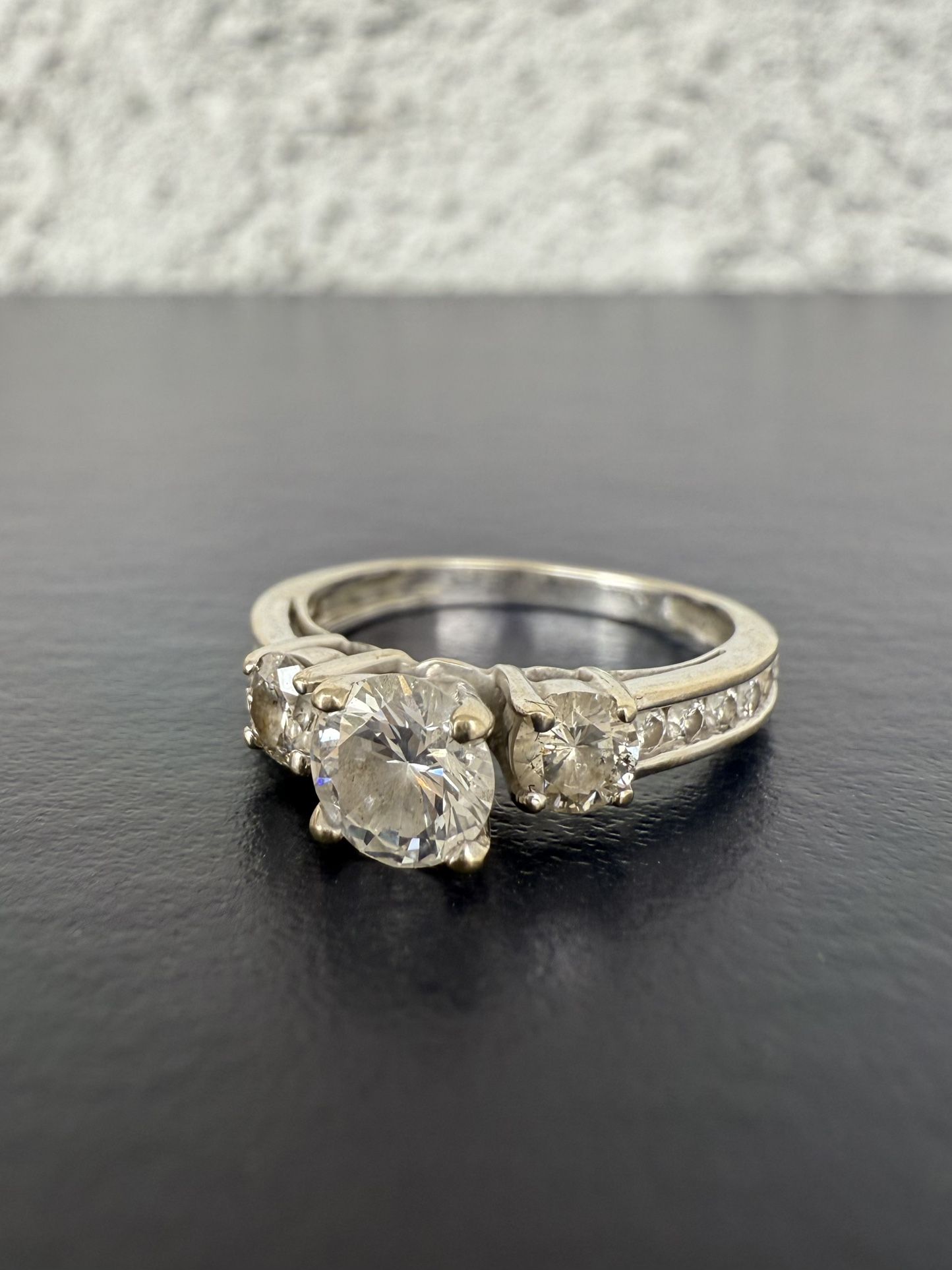 ๐ GIA-Certified 1.17ct Diamond Engagement Ring, 14K White Gold, Size 6 US (West Hollywood)