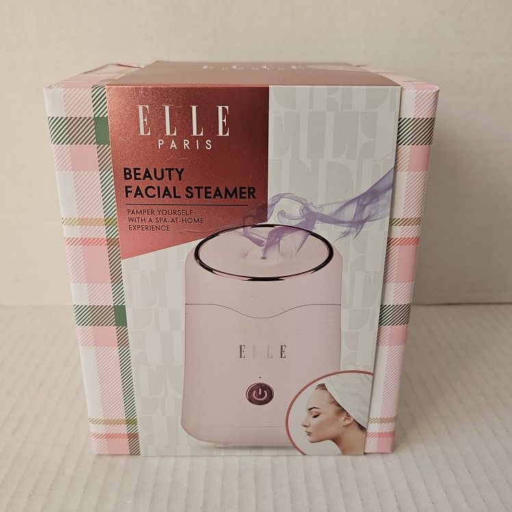 Elle Paris Beauty Facial Steamer NEW