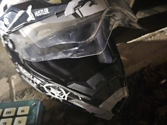 Hustler Motocross Full-Face Helmet