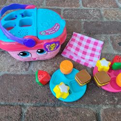 Picnic Basket And Shapes 