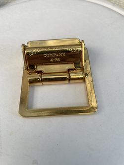 Hebilla Gold Plate
