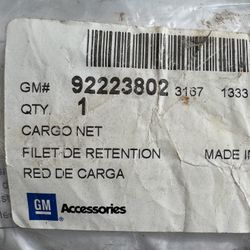 New Chevrolet Cargo Net