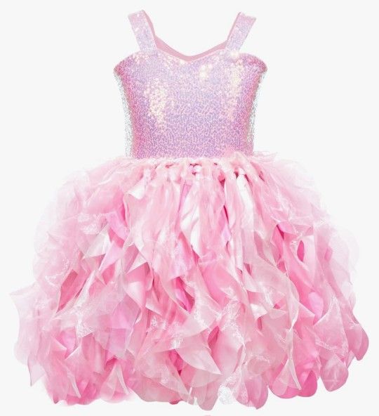 Pink Sparkly Tutu Dress