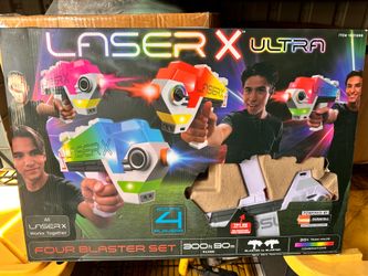Laser X Ultra Blaster - 4 Player, Like New