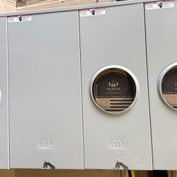 3-200 Amp per socket, Milbank OH/UG All with lever bypass 