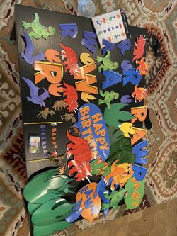Dinosaur birthday party