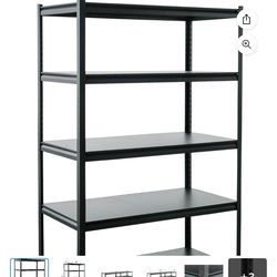 5 Shelf Heavy Duty Storage Shelves 4ft x 2ft x 6ft
