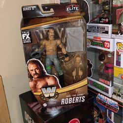 WWE Jake the Snake Roberts action figure Legends series 13 Gray chase variant 
