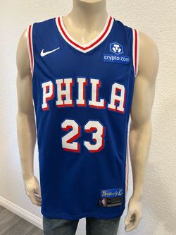 LeBron James Philadelphia 76ers #23 Blue stitched Jersey