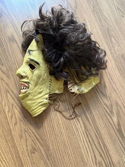 Leather face Halloween mask