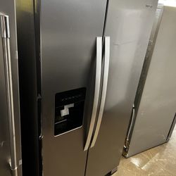 Whirlpool Stainless Steel Side By Side Refrigerator 