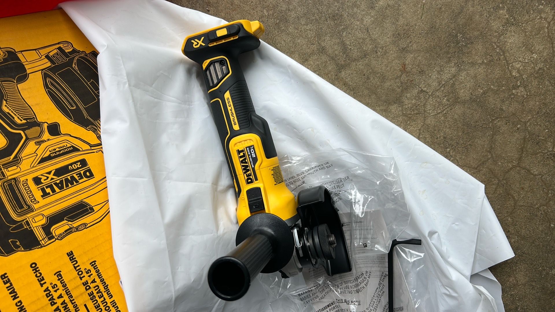 DEWALT XR GRINDER tool only
