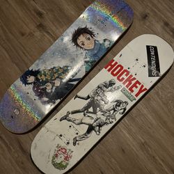 Primitive & Hockey Skateboard Decks 