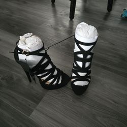 Black High Stileto Heels