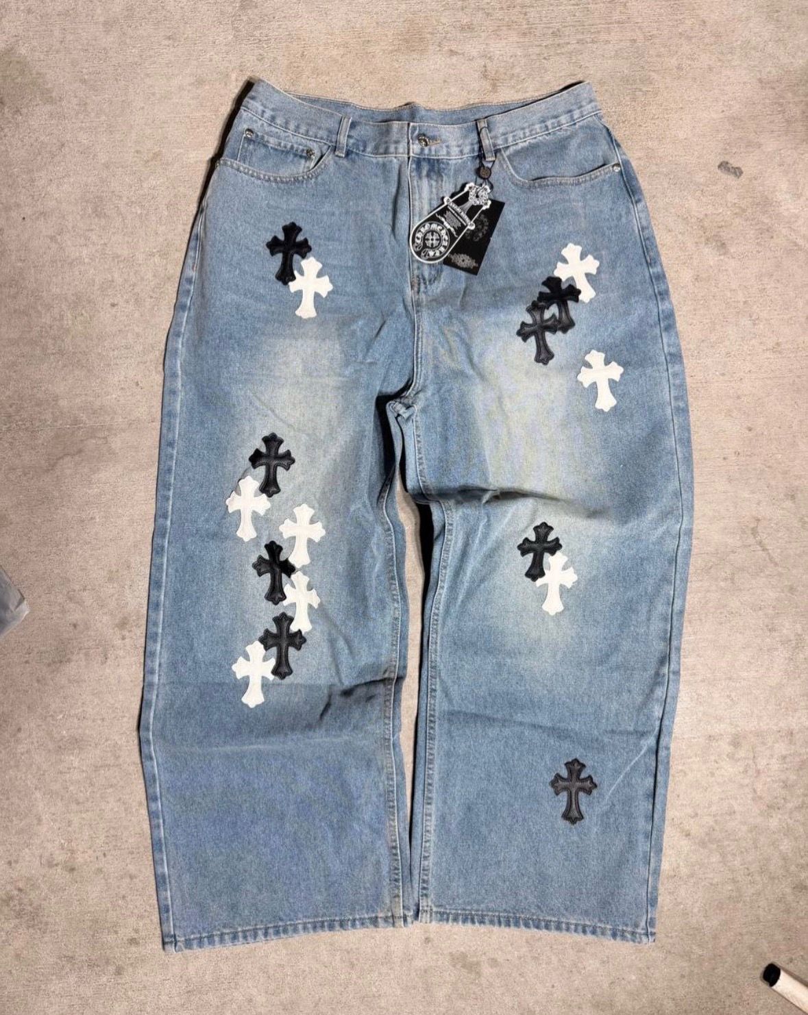 Chrome heart jeans
