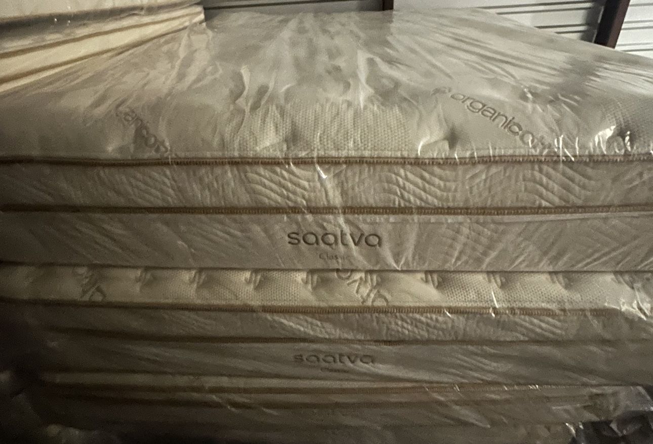 Luxury Saatva & Tempur-Pedic Mattresses – 50-80% Off! • Brand New, Minor Blemishes (Nothing That Affects Comfort) • King, Queen, Full, T