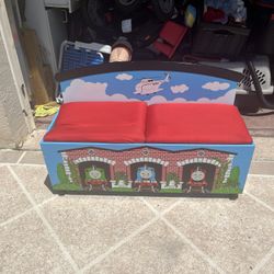 Thomas The Train Themed Bench/toy Chest