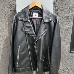 Zara motorcycle jacket