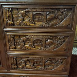 Japanese Style Vintage Dresser