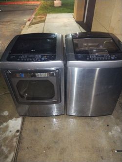 LG washer and dryer