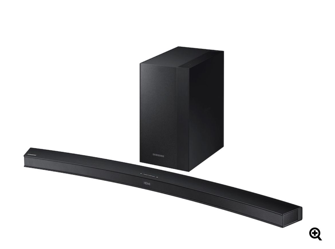 SAMSUNG 2.1 Channel 260W Curved Soundbar System with 6.5" Wireless Subwoofer - HW-M4500