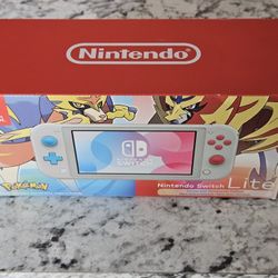 Nintendo Switch Lite Zacian and Zamazenta