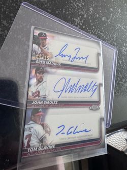 Triple Autograph Card