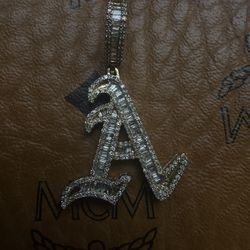 A gold pendant