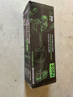 ION Electronic Ice Auger