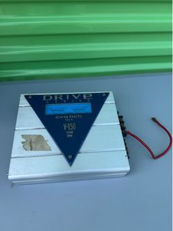 Vintage Crunch Drive Series V-150 Car Amplifier