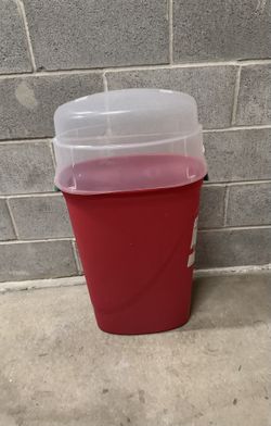 HOMZ 30-Inch Compact Plastic Vertical Lightweight 20 Roll Gift Wrap Storage Organization Container 5$ cash