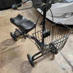 Built Knee Scooter With Basket