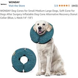 Dog Inflatable Cone Collar