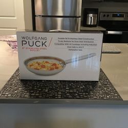 Brand New Wolfgang Puck 8” Stainless Steel Fry Pan $10