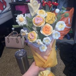 Mother’s day Crochet Flowers (READ DESCRIPTION)