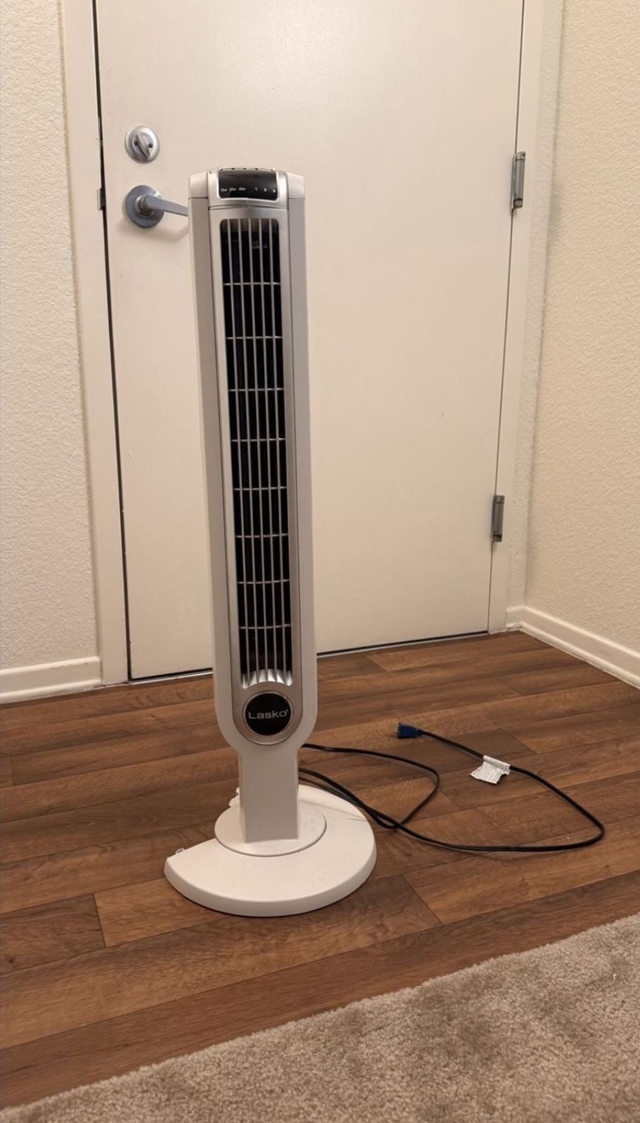 Lasko 36 in. H 3 speed Oscillating Tower Fan
