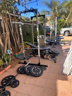 OLYMPIC RACKS AND WEIGHTS