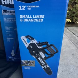 Hart 20V Chainsaw With Battery & Charger 