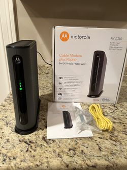 Motorola Cable Modem Plus Router MG 7310
