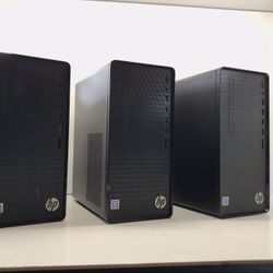*Lot of 3X HP Desktop M01-F1014  Windows 11  Desktop PC* *Great for Office or Students * Price $180 Each. 2 available**