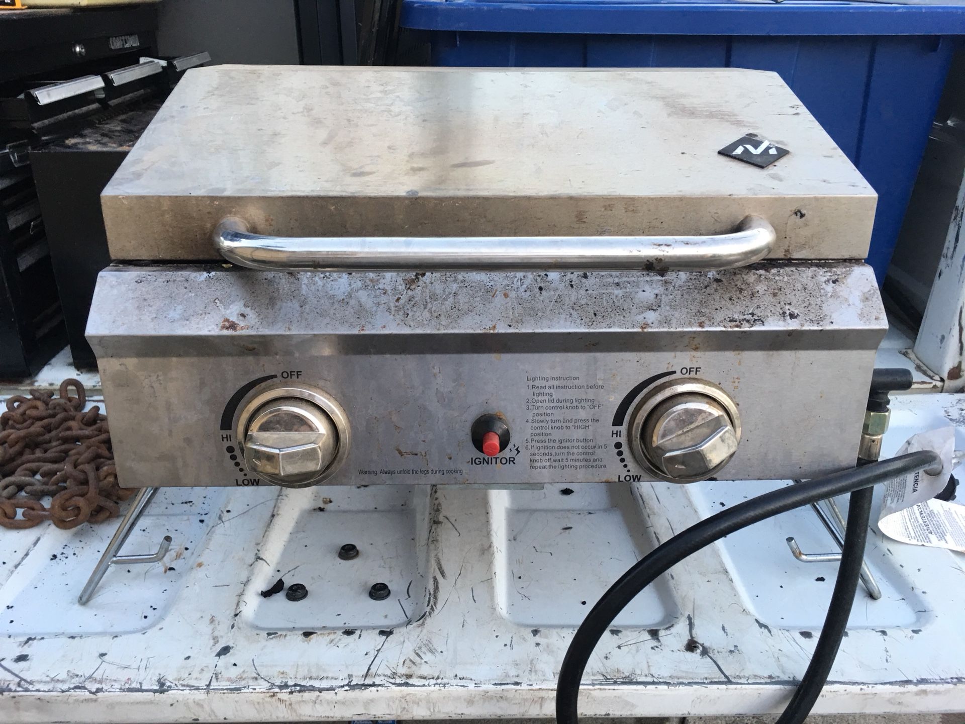 Propane grill