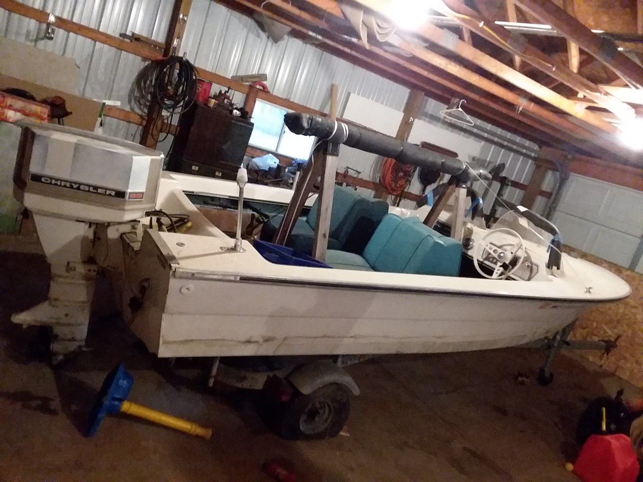 1969 Chrysler cadet boat